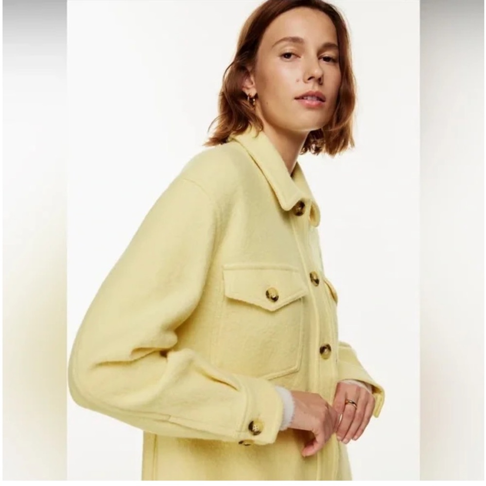 NWT Aritizia wool ganna shirt jacket